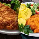 Em vez das tradicionais costeletas, o frango à milanesa vai conquistar todos os convidados Em vez das tradicionais costeletas, o frango à milanesa vai