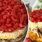 Depois da primeira colherada, não se consegue largar: uma bela salada do Capuchinho Vermelho Depois da primeira colherada, não se consegue largar: uma bela